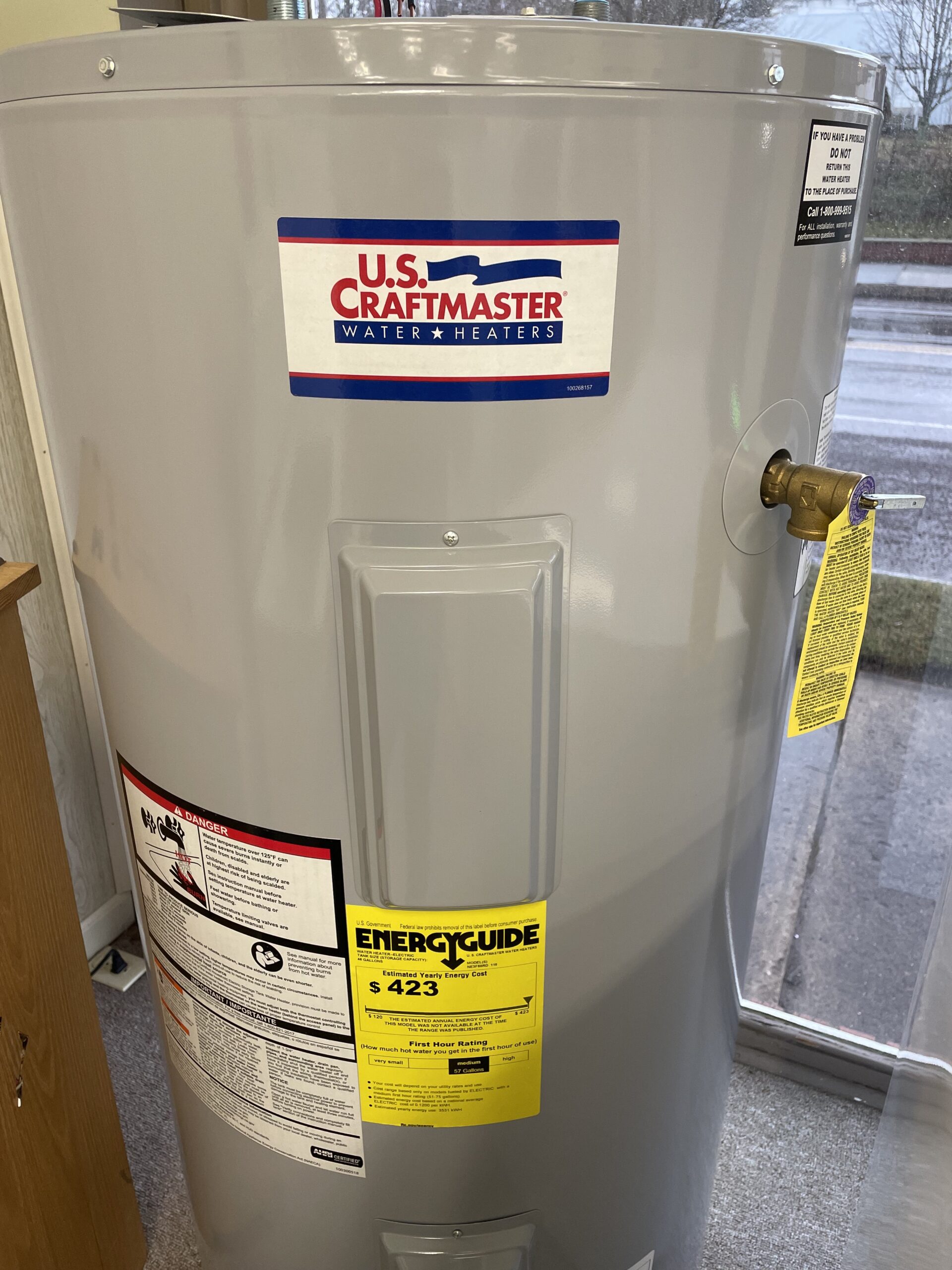 Electric Hot Water Heater - US Craftmaster
