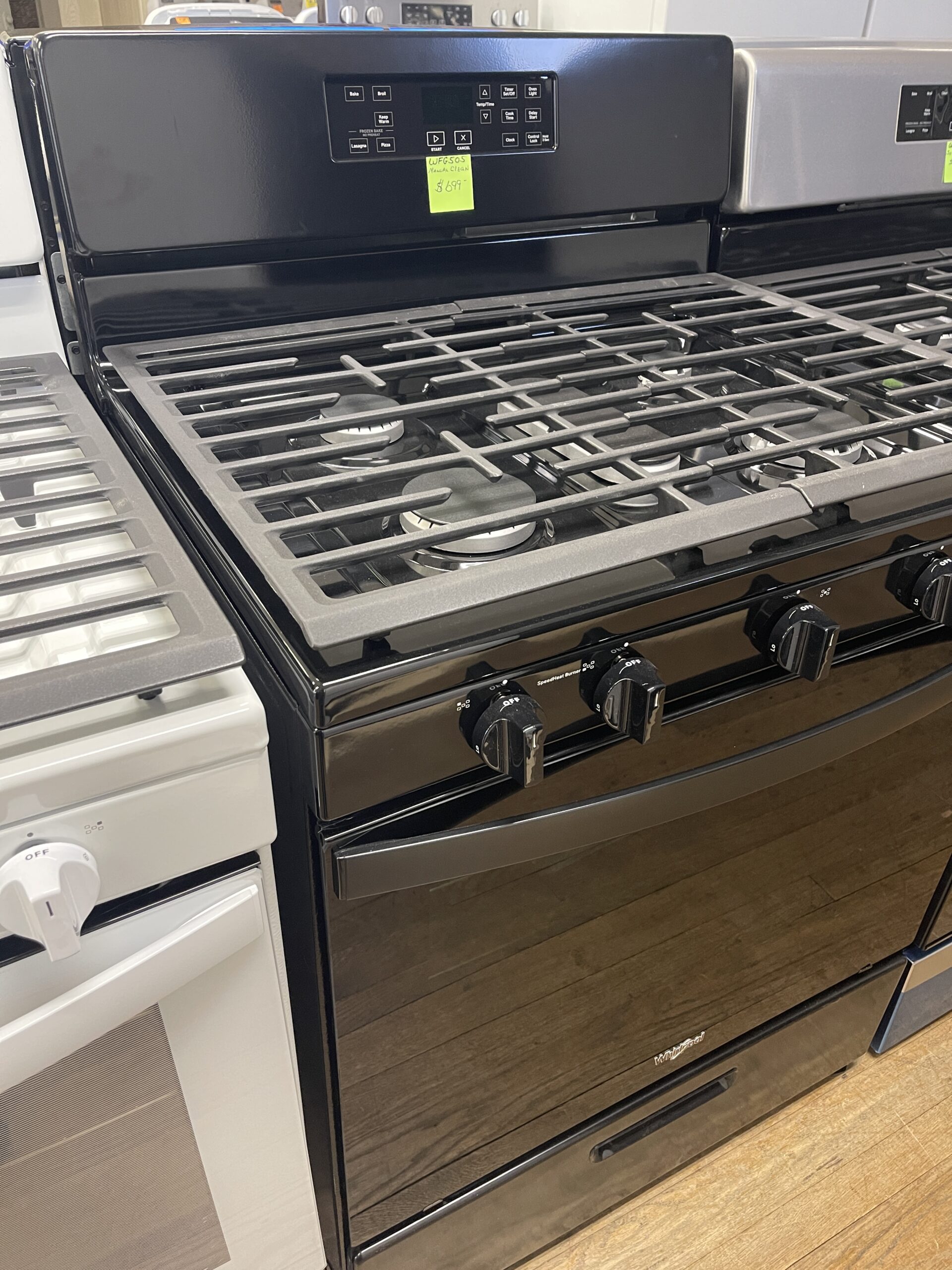 Whirlpool® 5.1 Cu. Ft. Freestanding 5-Burner Gas Stove