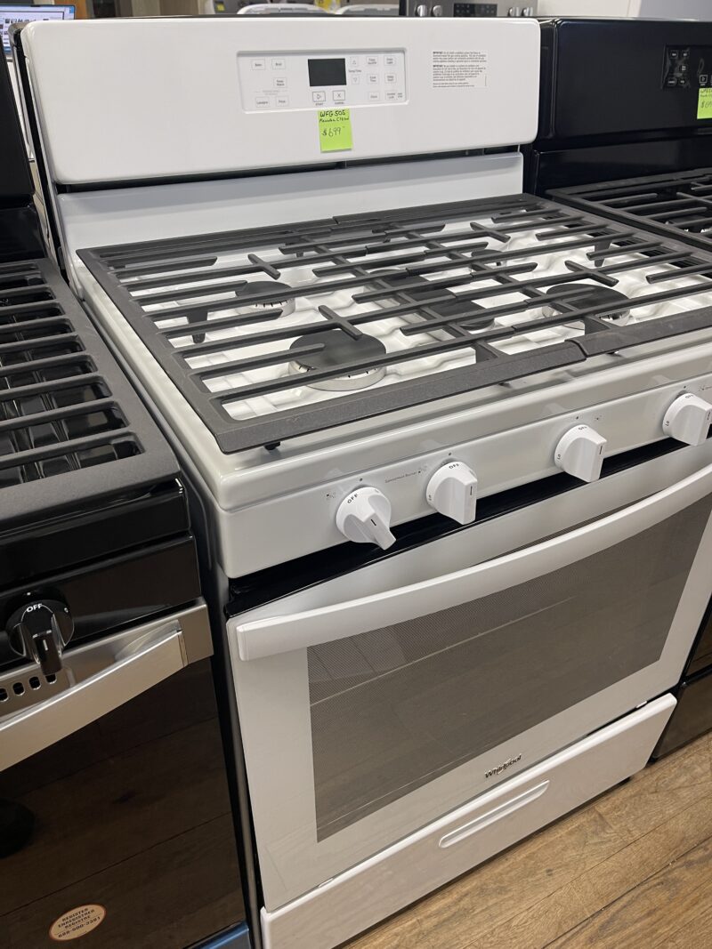 Whirlpool® 5.1 Cu. Ft. Freestanding 5-Burner Gas Stove