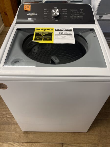 whirlpool 4.7 top load washer with removable agitator