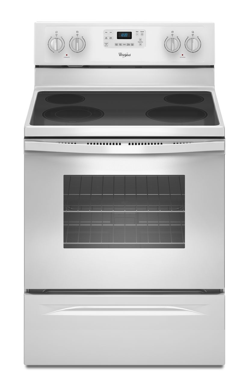 Whirlpool 5.3 Cu. ft. Electric Range with Frozen Bake Technology